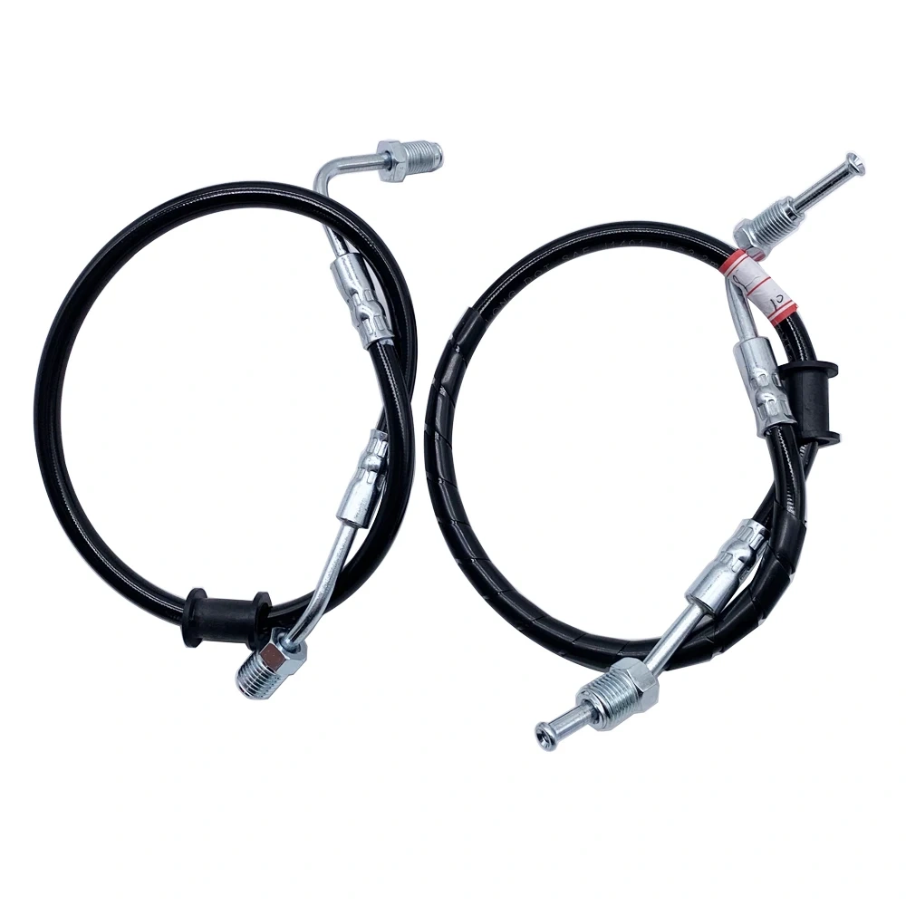 Front Brake HOSE 1 32103 & Hose 2 OEM 32233 For Linhai 260 300 LH260 LH300 ATV Front Disc Brake Lower Pump Connecting pipe