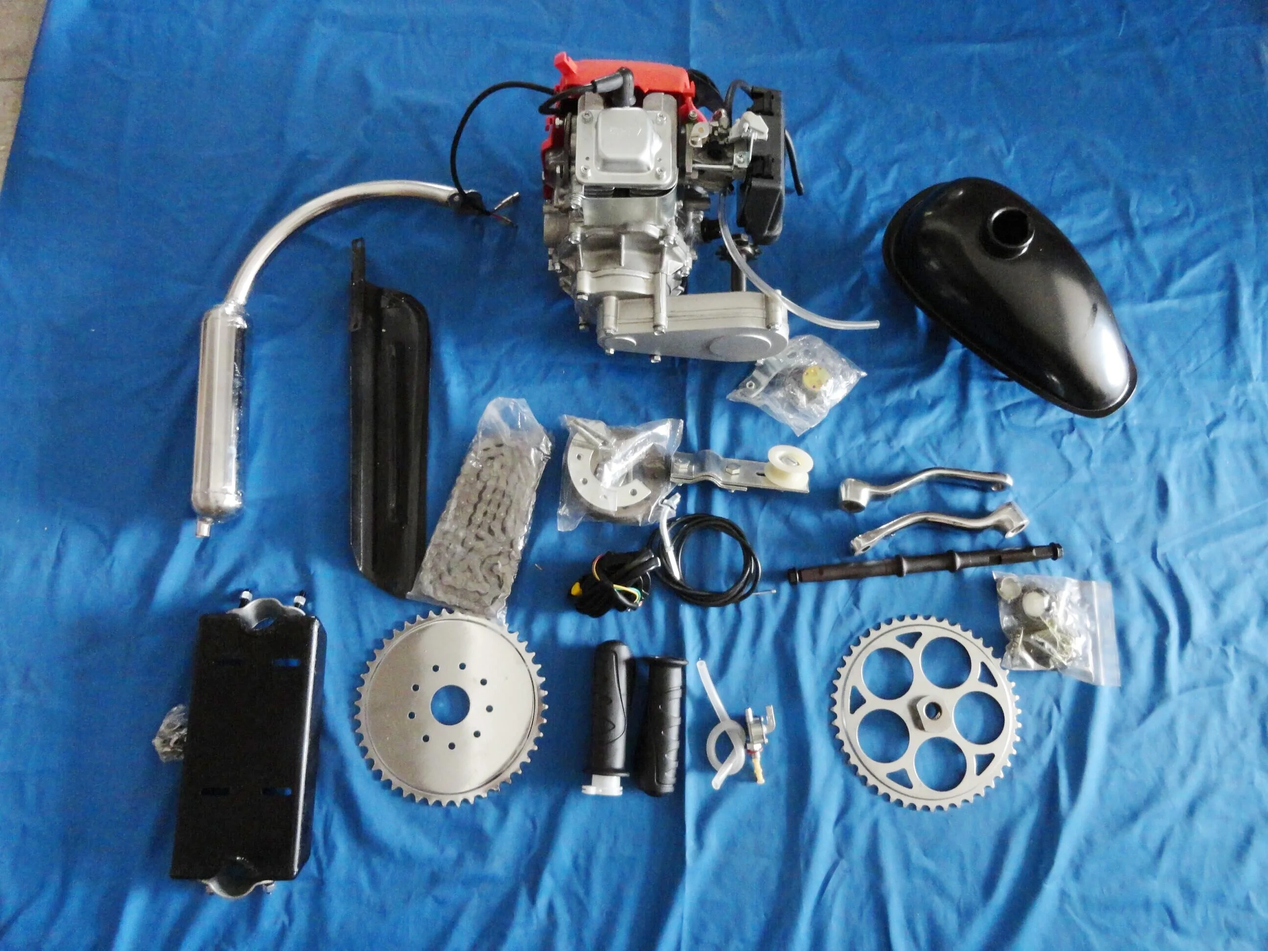 49cc 4 Stroke Engine Kit For 4-Stroke Gas Petrol Engine Motorized Bicycle Engine Kits Scooter Engine