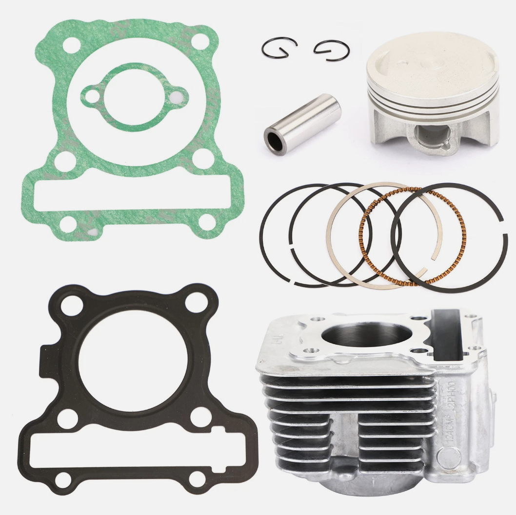 Cylinder Jug Piston Gasket Kit For Yamaha LTS 125 C Delight 2017-2020 52.4mm