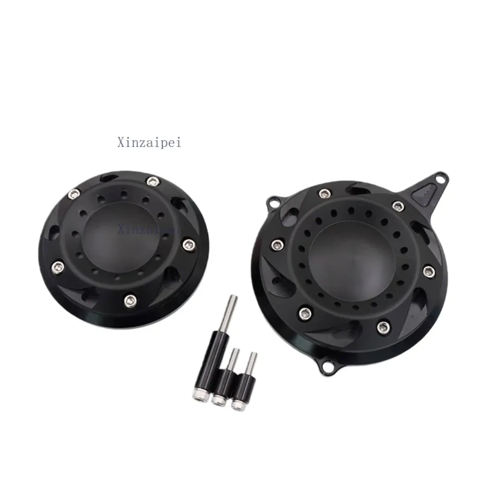 For CFMOTO 675NK 675SR engine side cover Modified left right protective cover CF650-10-11anti drop protective cover Accessories