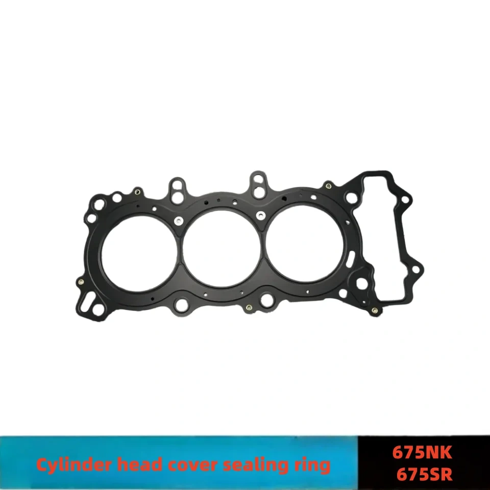For CFMOTO 675NK 675SR Engine Gasket Clutch Cover Cylinder Head Cover Magnetic Motor Cover CF650-10-11 Oil Pan Sealing Gasket