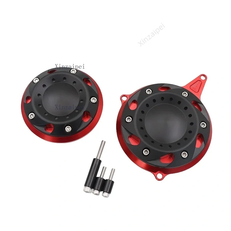 For CFMOTO 675NK 675SR engine side cover Modified left right protective cover CF650-10-11anti drop protective cover Accessories