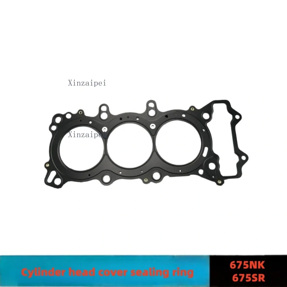 For CFMOTO 675NK 675SR Engine Gasket Clutch Cover Cylinder Head Cover Magnetic Motor Cover CF650-10-11 Oil Pan Sealing Gasket