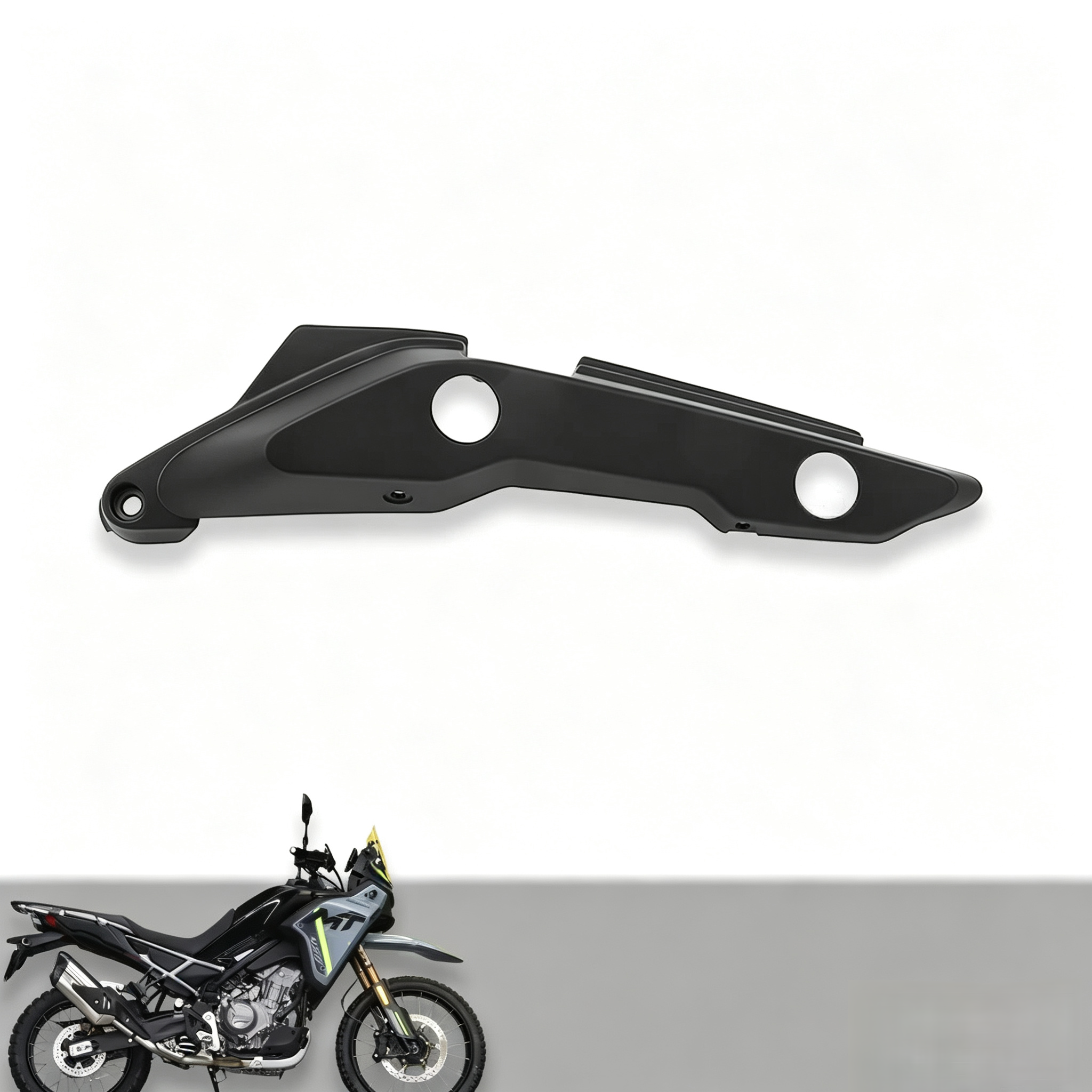 For CFMOTO 450MT Rear Decorative Panel Motorcycle Body CF 450 MT 450mt Shell Protective Board Cover Accessories Original Parts