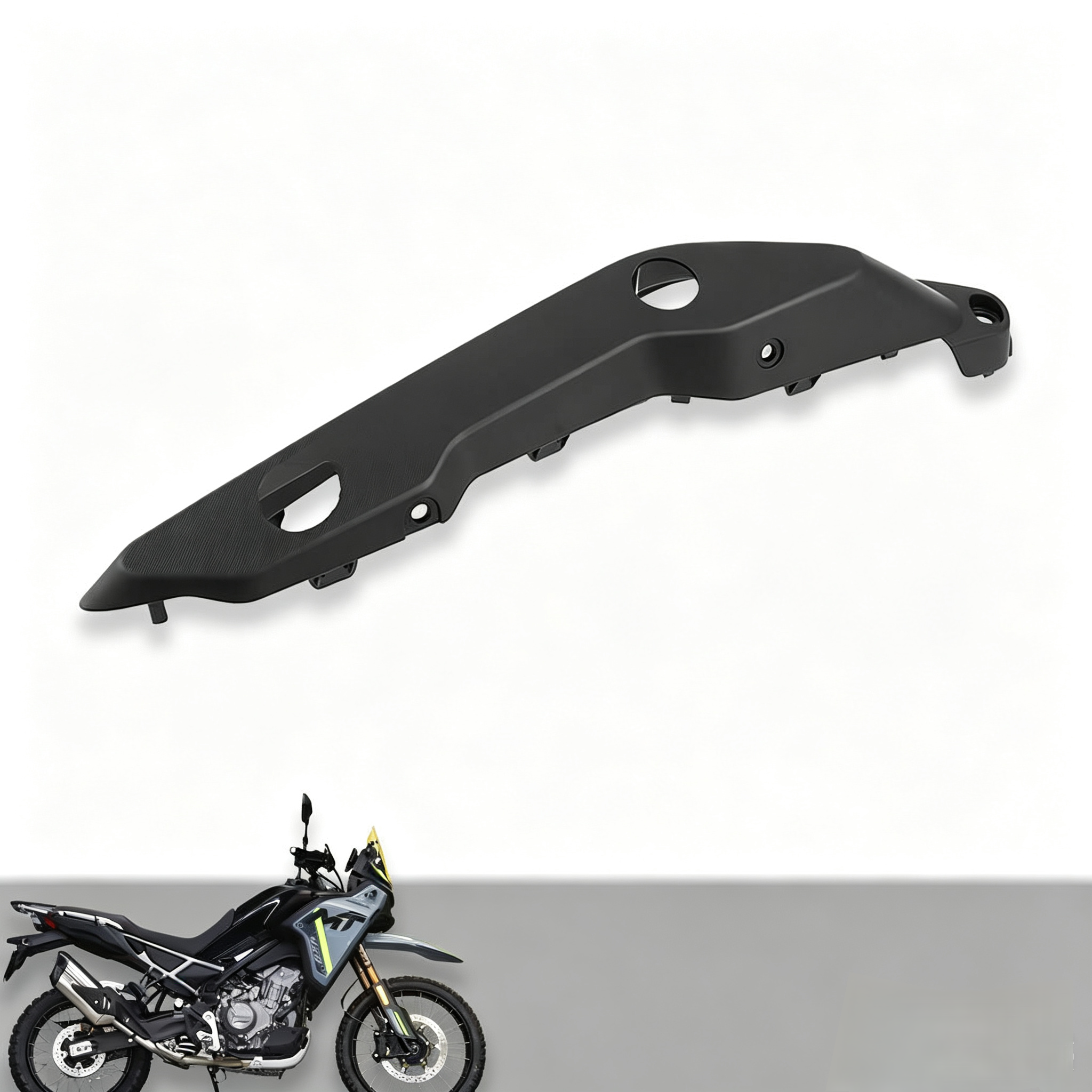 For CFMOTO 450MT Rear Decorative Panel Motorcycle Body CF 450 MT 450mt Shell Protective Board Cover Accessories Original Parts