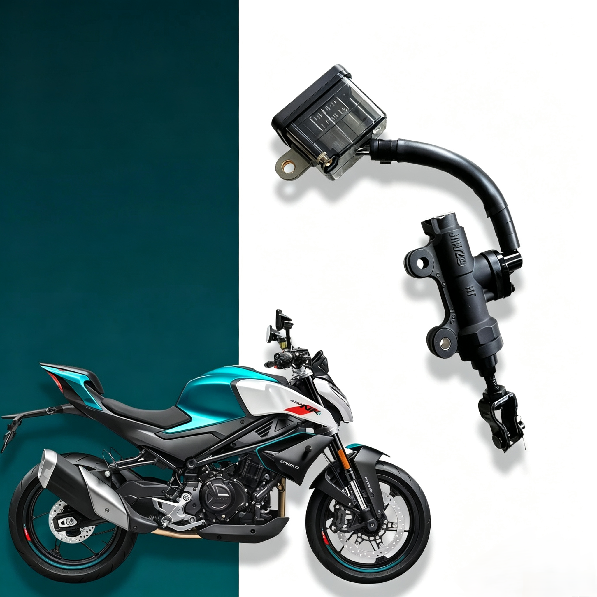 For CFMOTO CF450SR/SRS 450NK 450CLC Motorcycle Accessories Composition of Rear Brake Master Pump CF400-6/7/9/10 Accessories