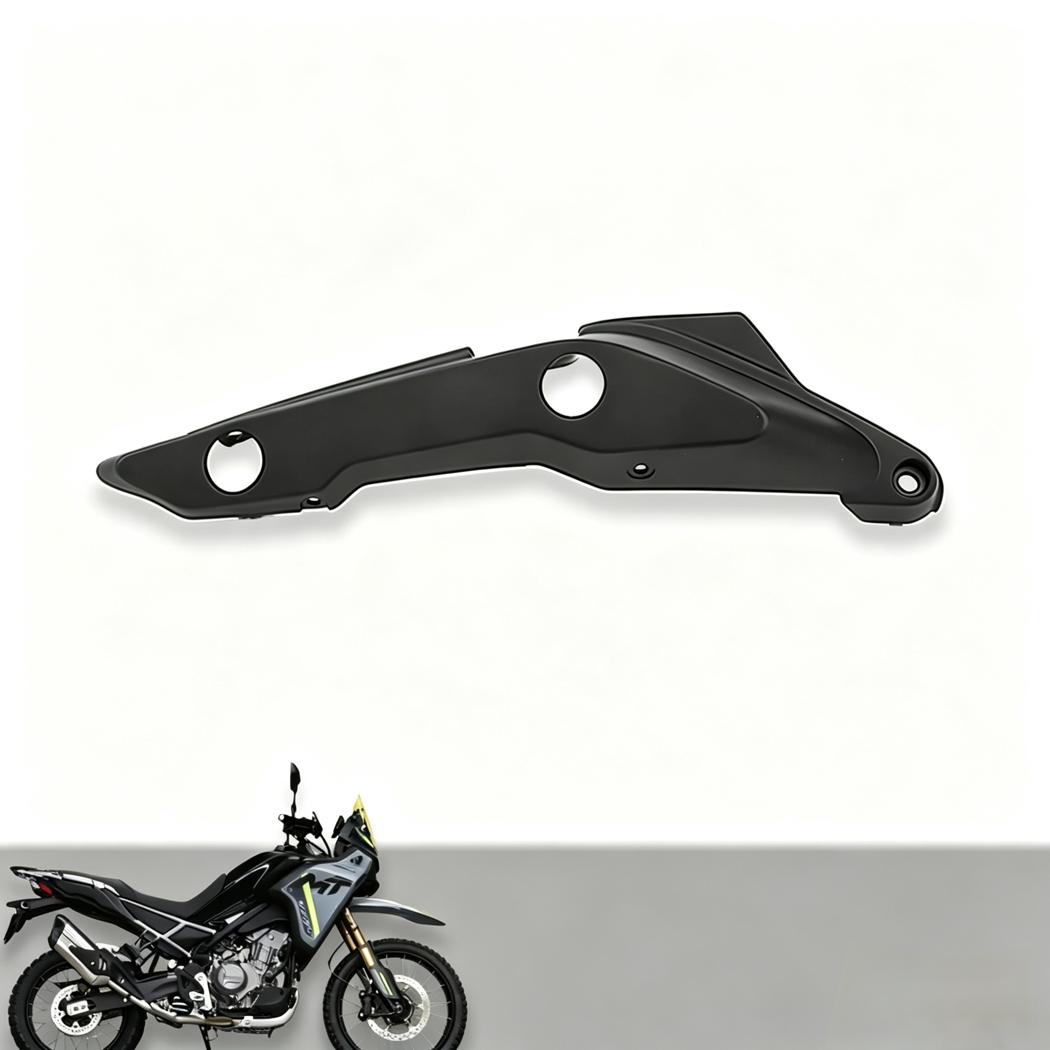 For CFMOTO 450MT Rear Decorative Panel Motorcycle Body CF 450 MT 450mt Shell Protective Board Cover Accessories Original Parts