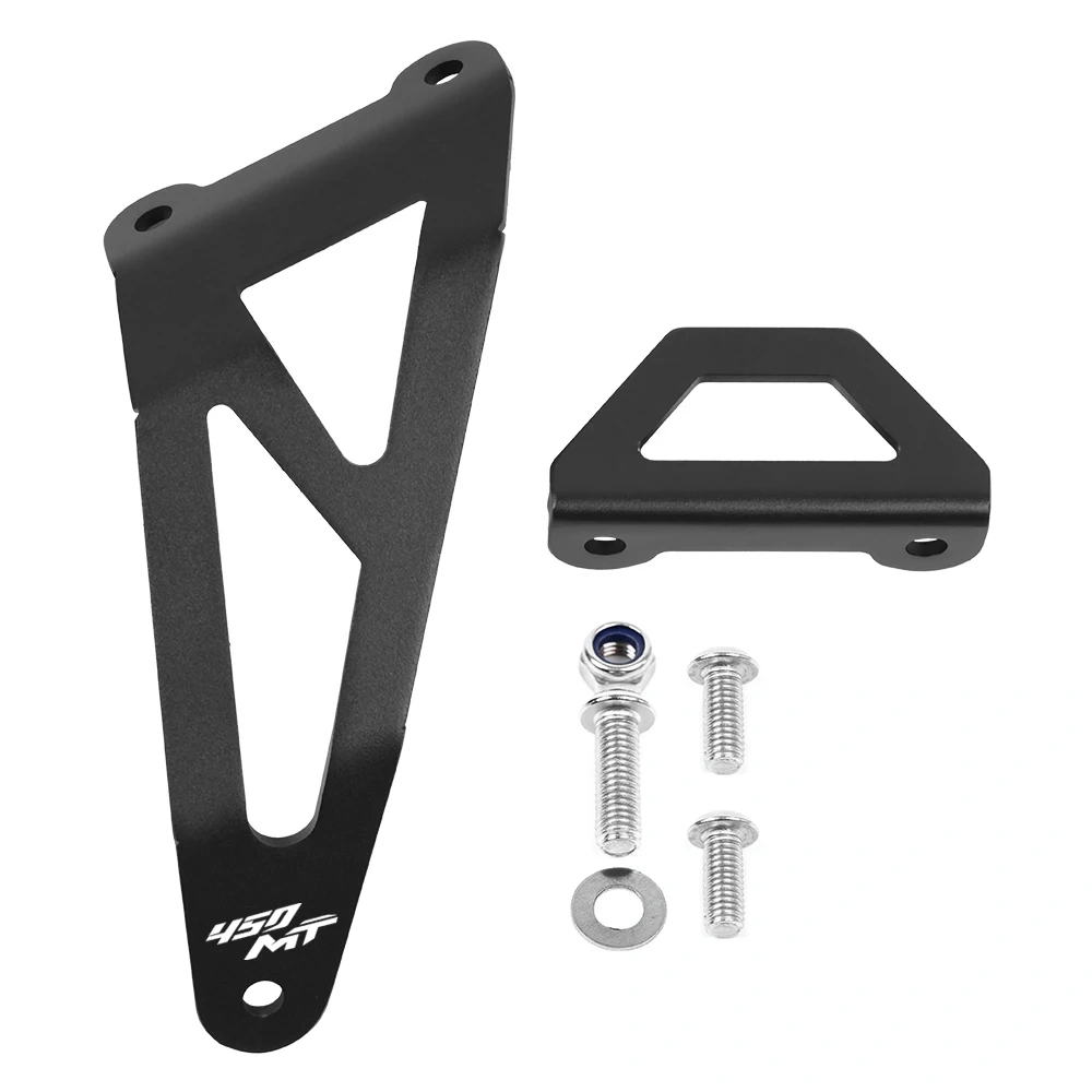 Motorcycle Exhaust Hanger Support Bracket For CFMOTO 450MT IBEX450 MT450 CF MOTO IBEX 450 MT Rear Foot Peg Remove Blanking Plate