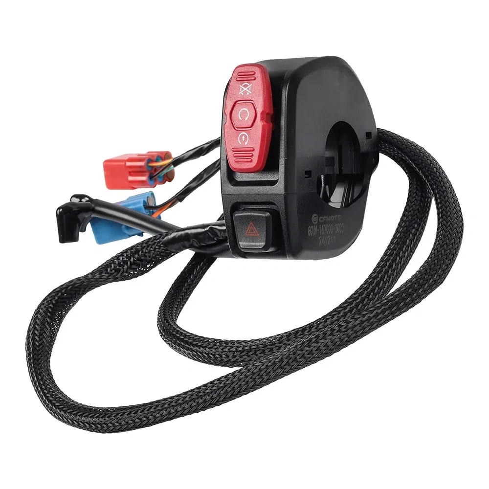 For CFMOTO 450SR CF450SR Motorcycle Handlebar Switch Ignition Headlight Button Assembly Horn Switch Accessories 450 SR 2022-2025
