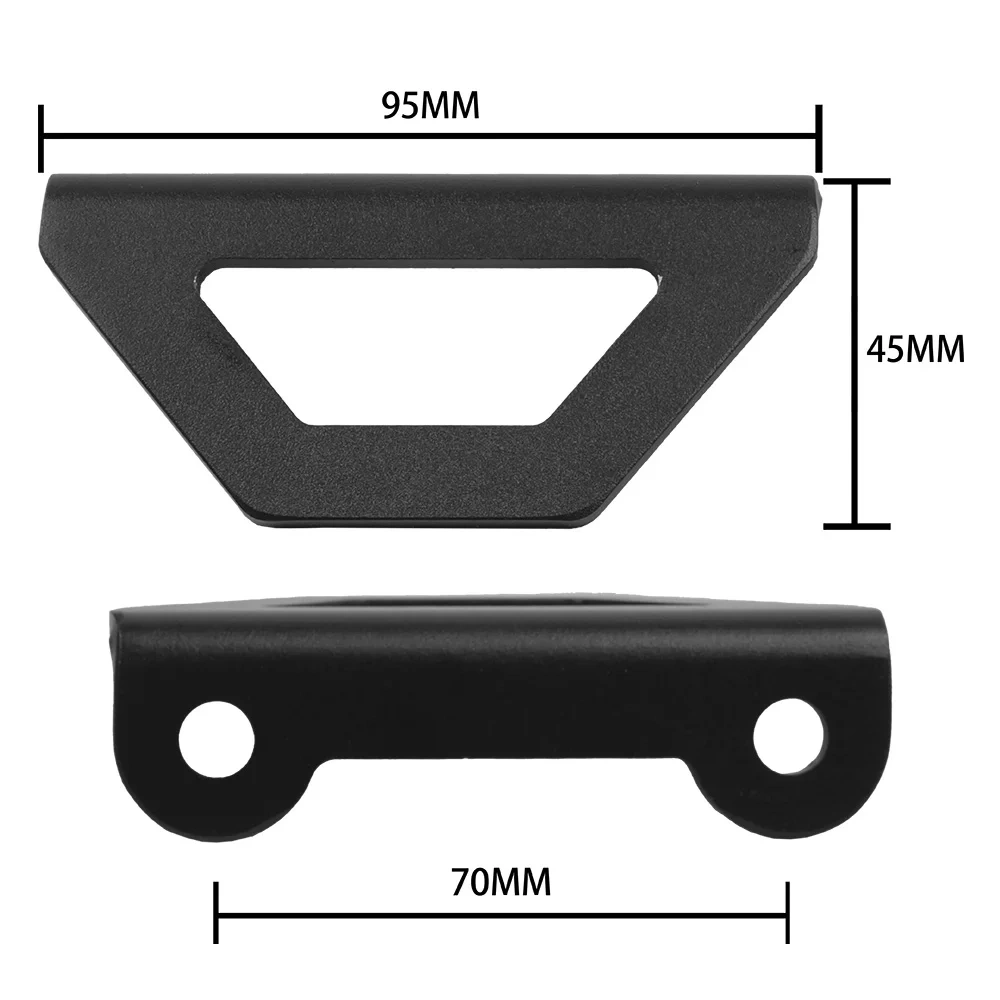 Motorcycle Exhaust Hanger Support Bracket For CFMOTO 450MT IBEX450 MT450 CF MOTO IBEX 450 MT Rear Foot Peg Remove Blanking Plate