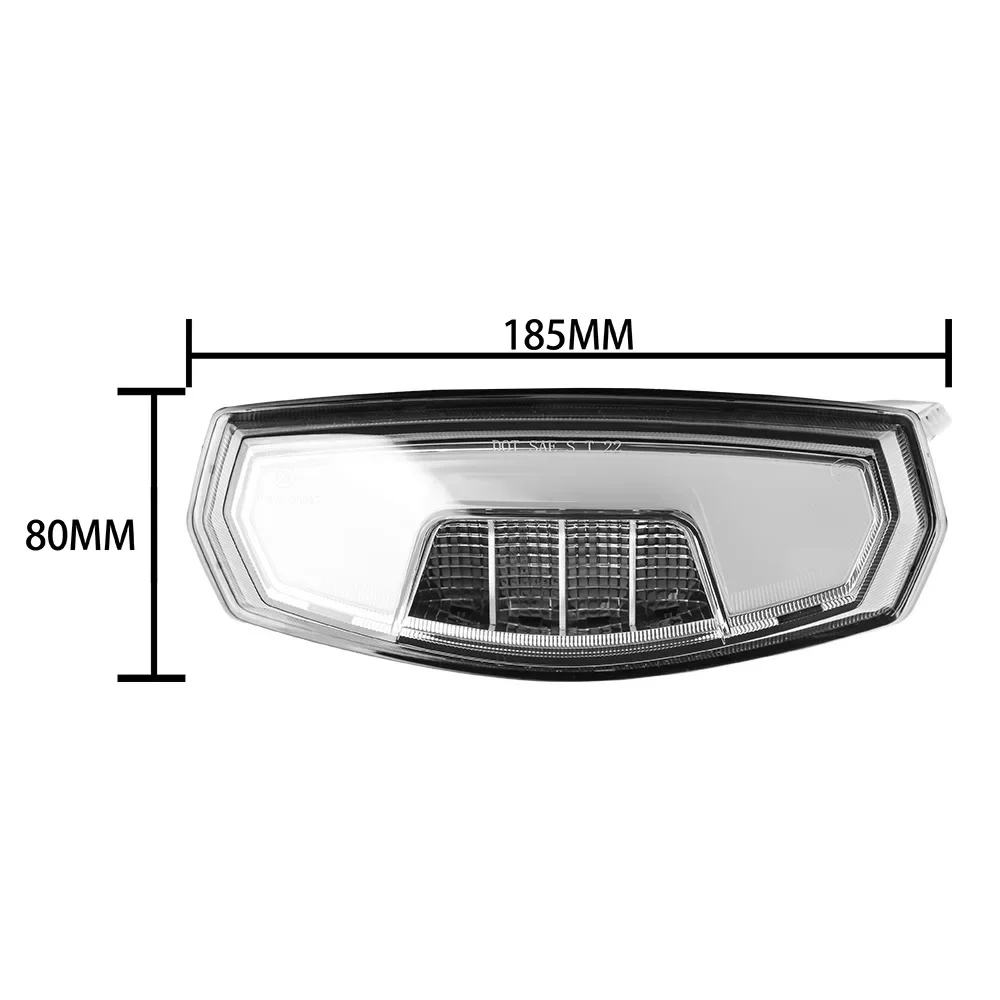 For CFMOTO 450MT MT450 450 MT For CF-MOTO 450 MT Motorcycle Taillight Assembly Rear Brake Light Rear Tail Light Lamp Accessories
