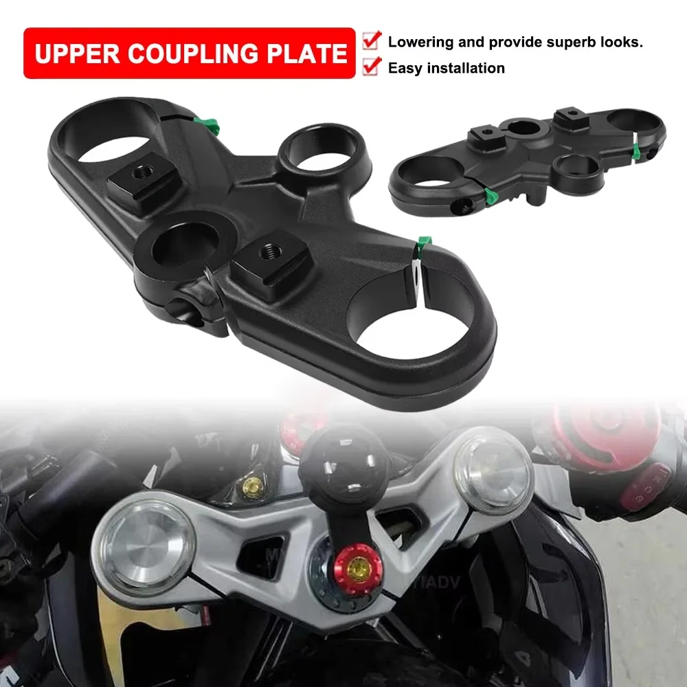 For CFMOTO 450MT MT450 450 MT Motorcycle Accessories Upper Coupling Plate Motor Front Fork Triple Tree Upper Bridge Top Clamp