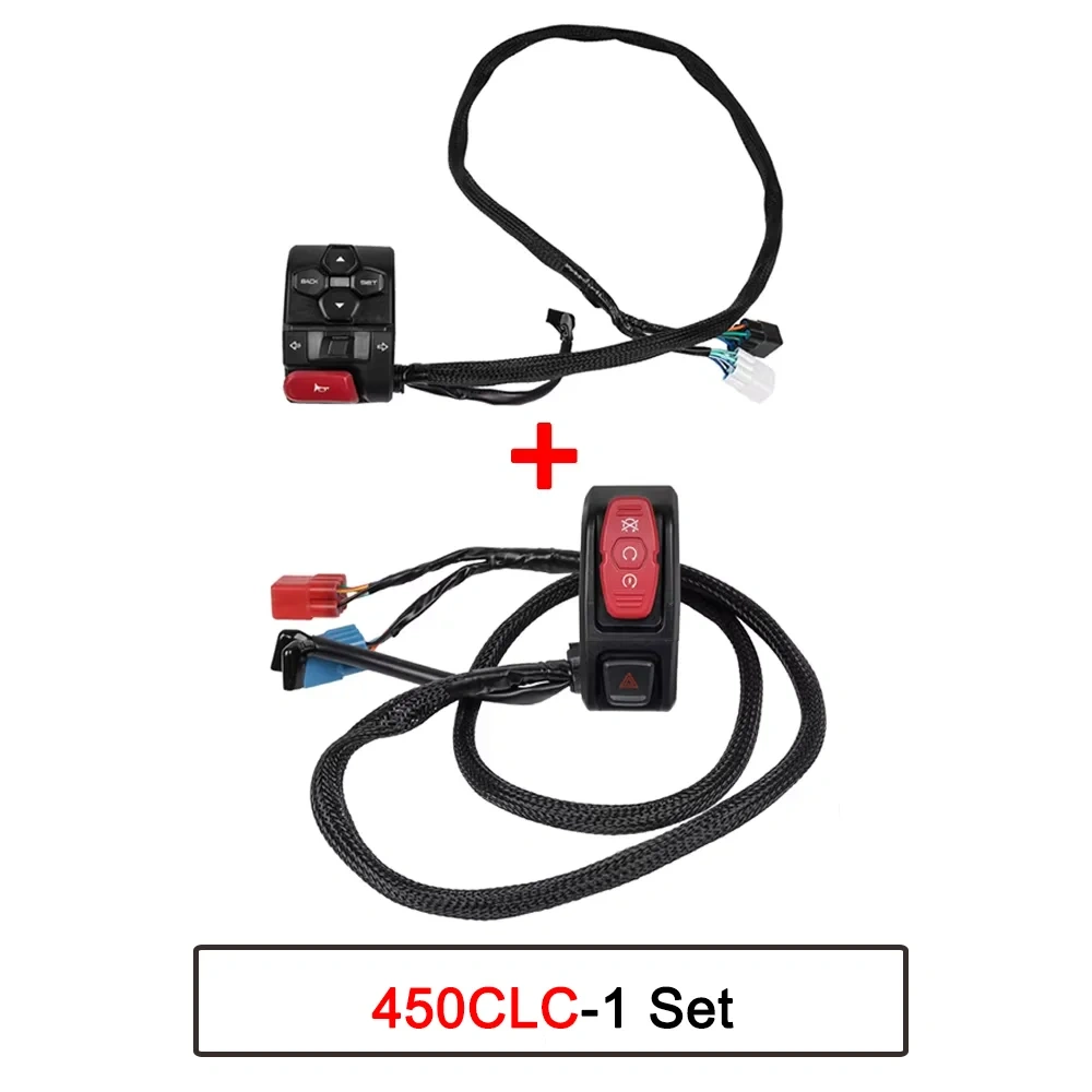 Motorcycle Handle Switch Igniter For CFMOTO 450MT 450CLC MT450 CLC450 450 MT CLC Handlebar Switches Ignition Headlight Button