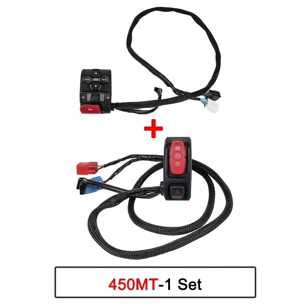 Motorcycle Handle Switch Igniter For CFMOTO 450MT 450CLC MT450 CLC450 450 MT CLC Handlebar Switches Ignition Headlight Button