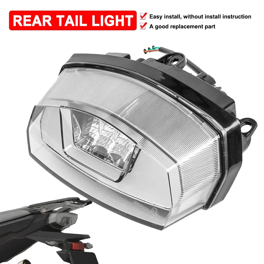 For CFMOTO 450MT MT450 450 MT For CF-MOTO 450 MT Motorcycle Taillight Assembly Rear Brake Light Rear Tail Light Lamp Accessories