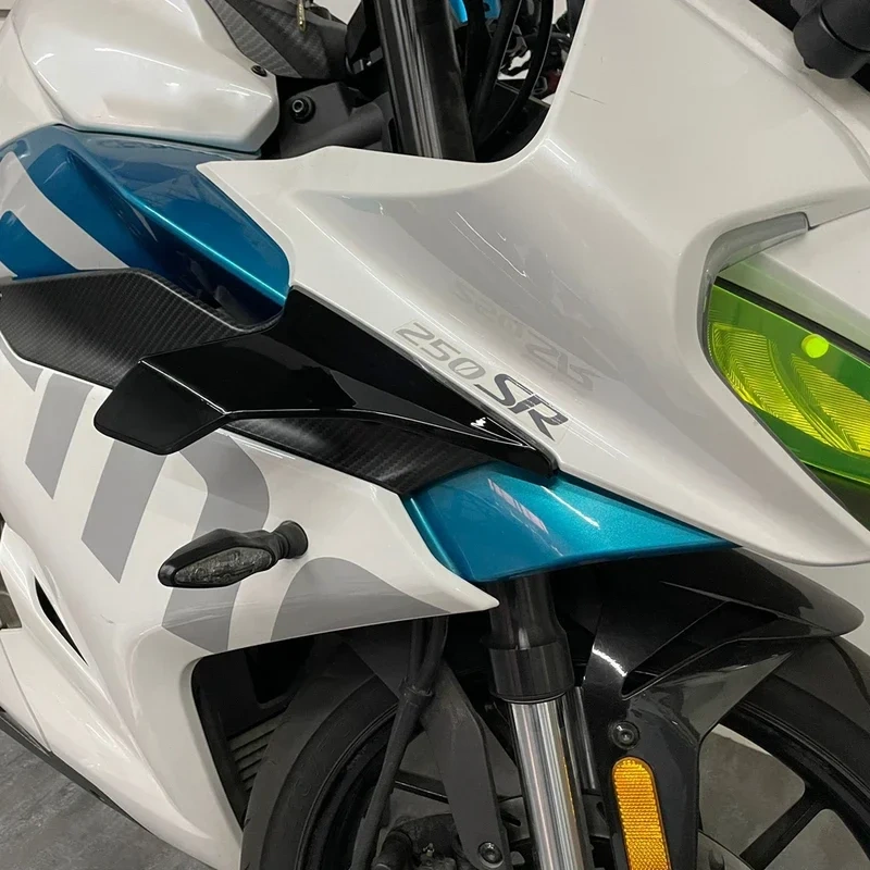 CF250SR Motorcycle Parts Side Downforce Naked Spoilers Fixed Winglet Fairing Wings Deflectors FOR CFMOTO CF 250SR 250 SR MY22