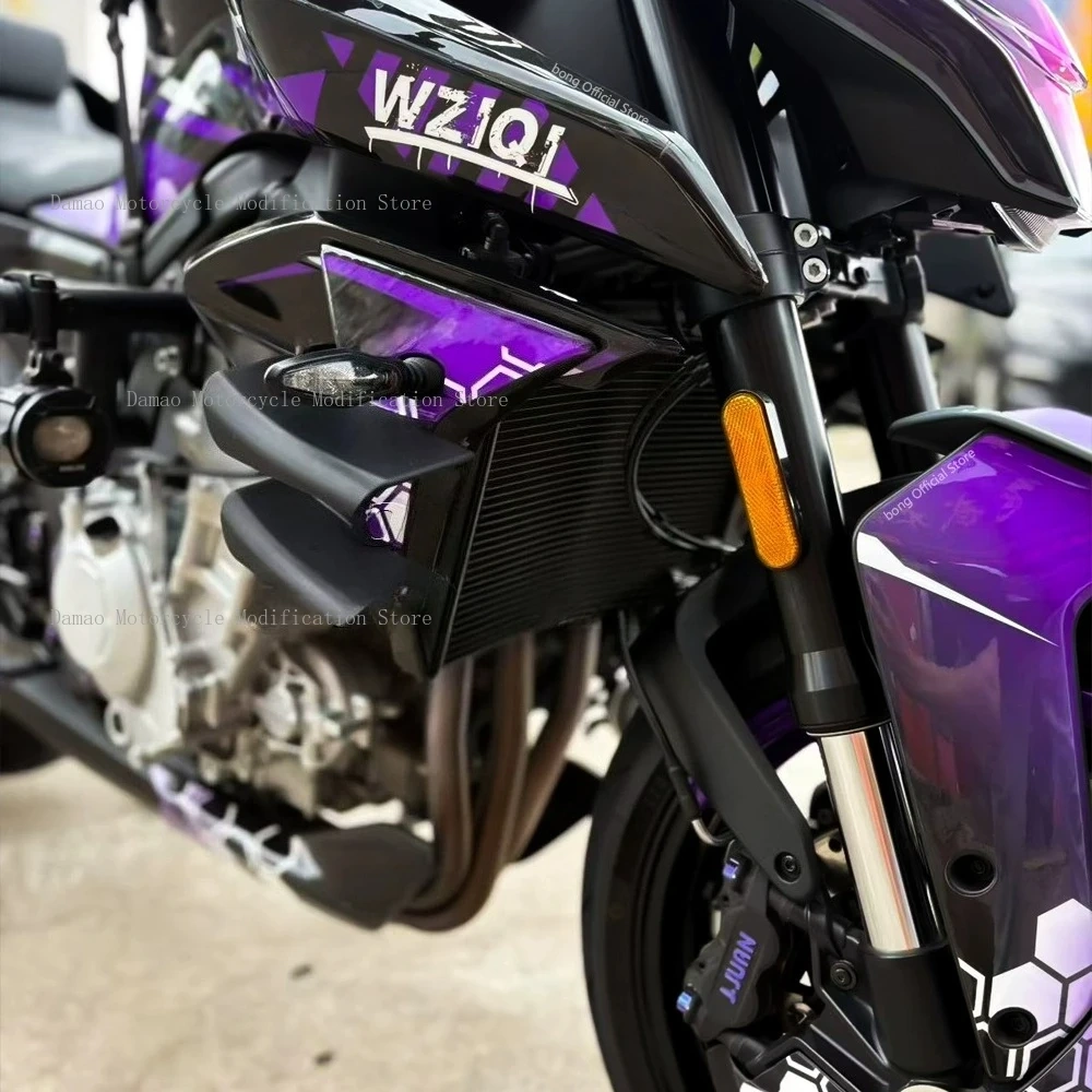For CFMOTO cf 675NK Side Wing Side spoiler FRONTAL SPOILERS For CFMOTO 675 NK 2024 2025 2026 Front spoiler Lower spoiler flank
