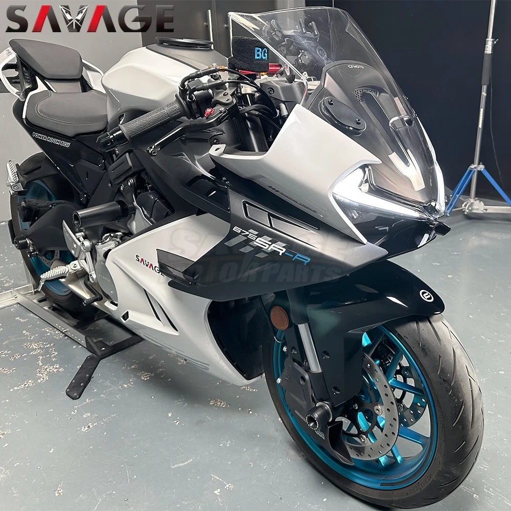 675SR-R 675SS Front Fairing Winglets Aerodynamic Wing Side Wings Spoiler For CFMOTO 675 SR SR-R SS 2024-2025 Decoration Winglets