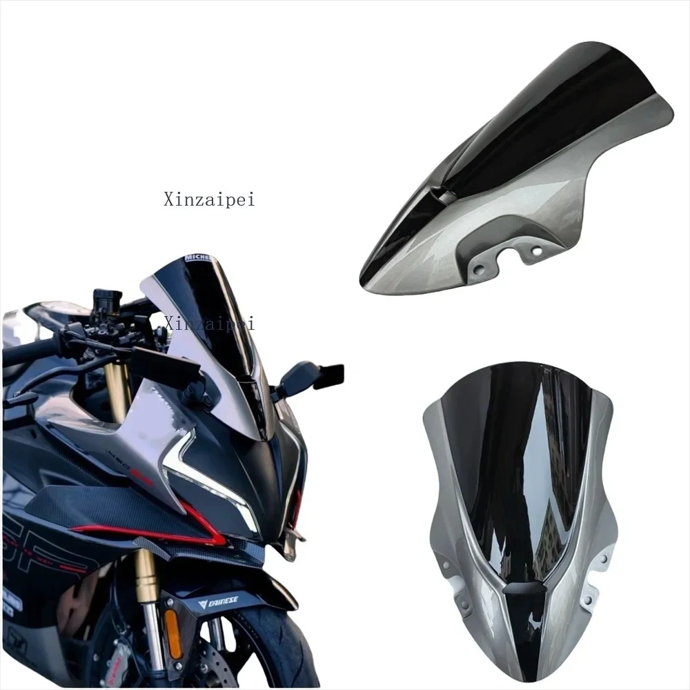 For CFMOTO 450SR 450SRS Windshield CF400-6 CFMOTO 450 SR/SRS 2022 2023 2024 2025 Motorcycle Windscreen Windshield Modification