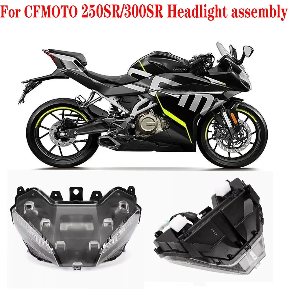 For CFMOTO 250SR/300SR Headlight assembly Original Accessories of CFMOTO 250SR/300SR  Motorcycle headlights