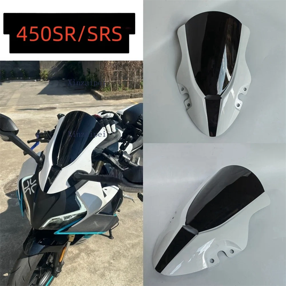 For CFMOTO 450SR 450SRS Windshield CF400-6 CFMOTO 450 SR/SRS 2022 2023 2024 2025 Motorcycle Windscreen Windshield Modification
