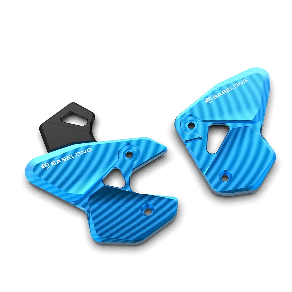 For CFMOTO cf 450MT 800NK Motorcycle Foot Peg Rest Protector Rear Heel Guard Aluminum alloy front footrest side wing Accessories