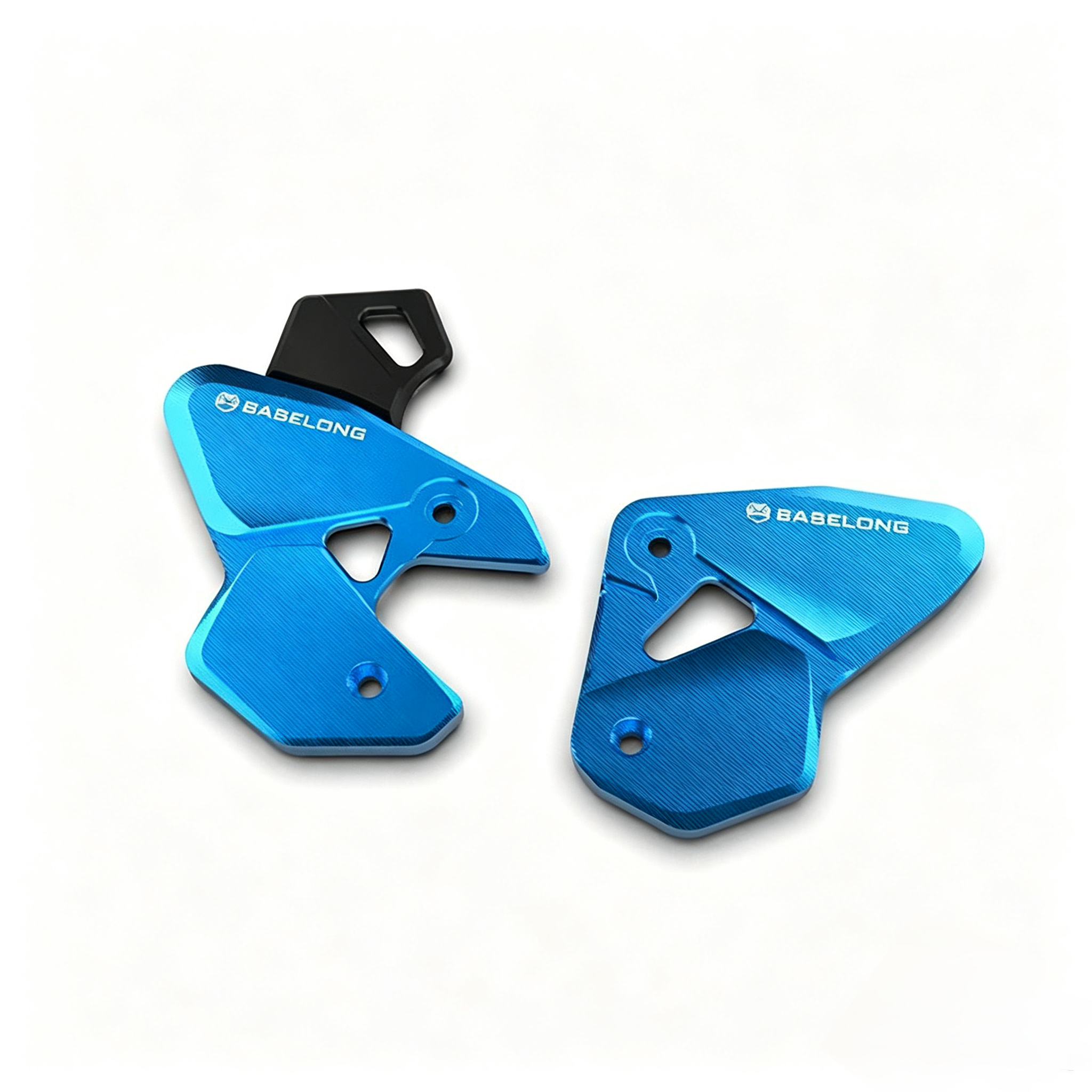 For CFMOTO cf 450MT 800NK Motorcycle Foot Peg Rest Protector Rear Heel Guard Aluminum alloy front footrest side wing Accessories
