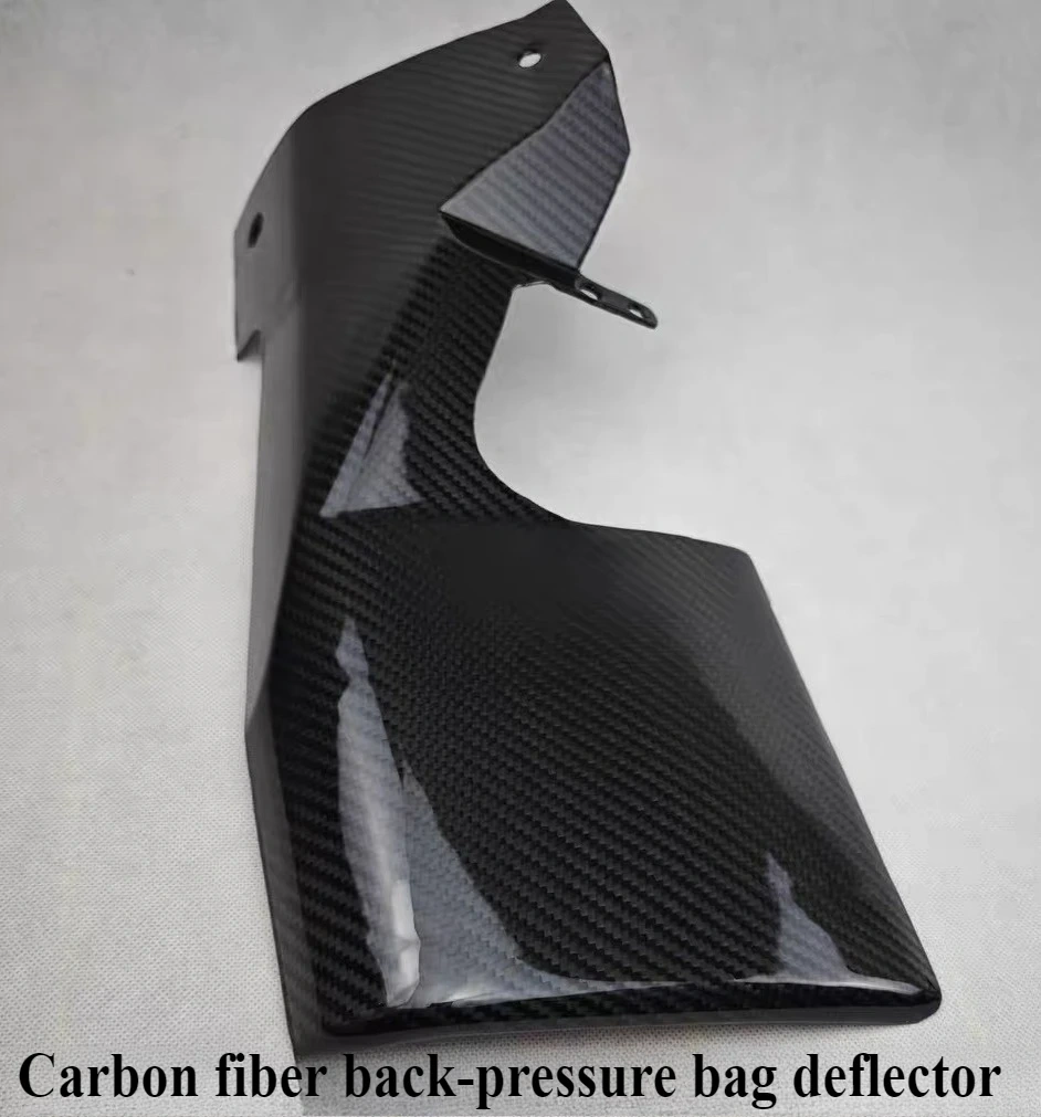 For CFMOTO 675SR one-stop fuel tank cap, key cover, fixed air wing, exhaust hood, real carbon fiber accessories,cfmoto675sr wind