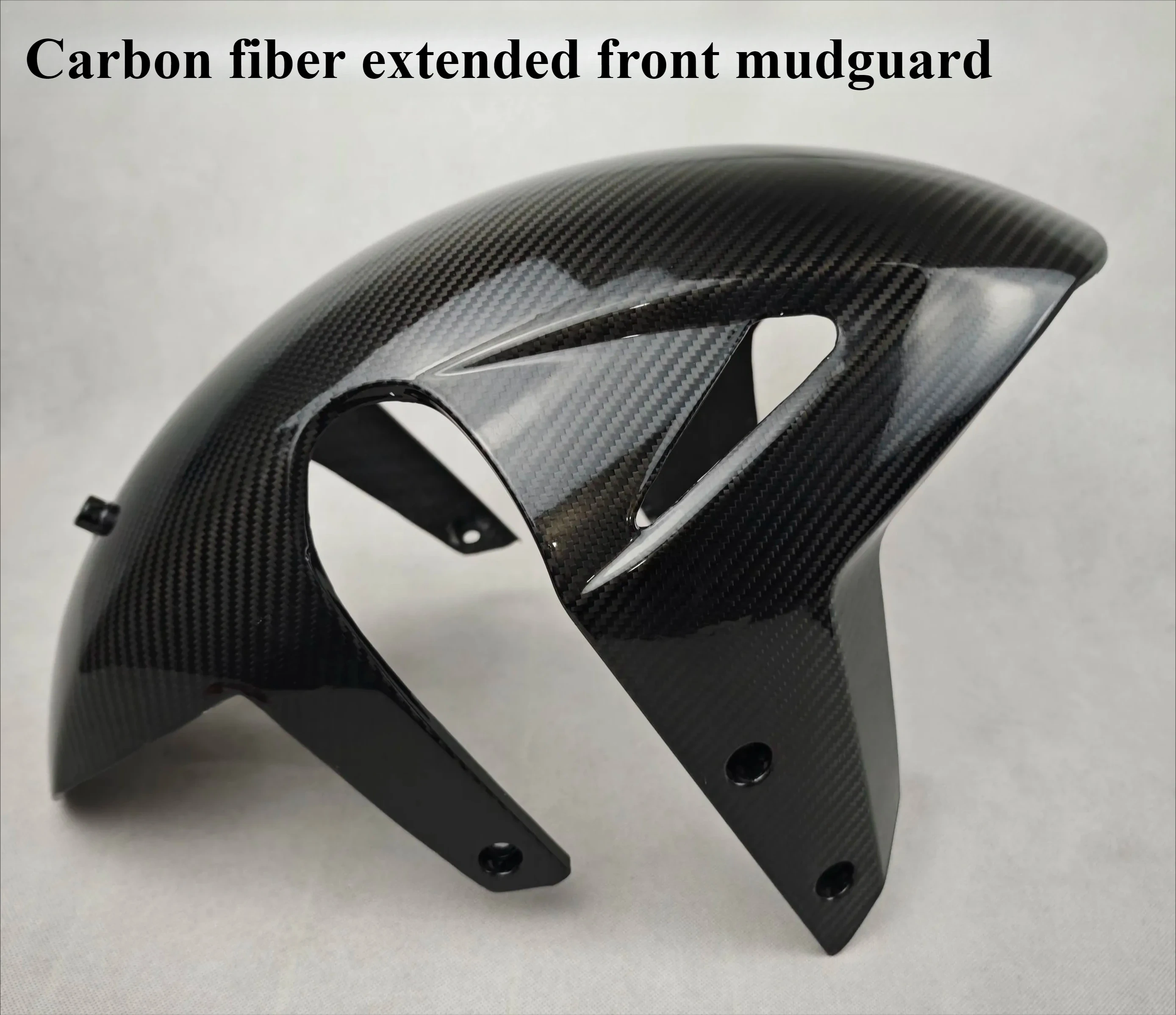 For CFMOTO 675SR one-stop fuel tank cap, key cover, fixed air wing, exhaust hood, real carbon fiber accessories,cfmoto675sr wind