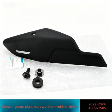 For CFMOTO 450SR Exhaust Pipe Cover Muffler Anti Scald Plate Protective Shell Heat Insulation Plate CF400-6 Accessories
