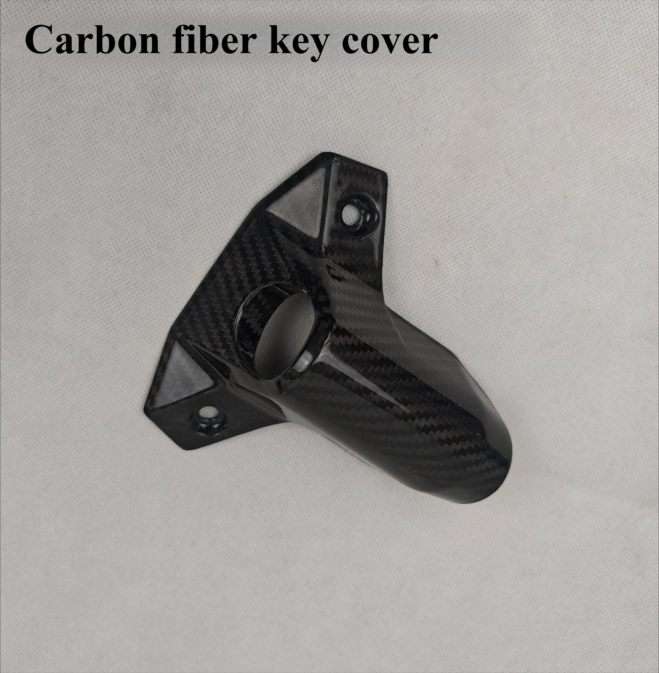 For CFMOTO 675SR one-stop fuel tank cap, key cover, fixed air wing, exhaust hood, real carbon fiber accessories,cfmoto675sr wind