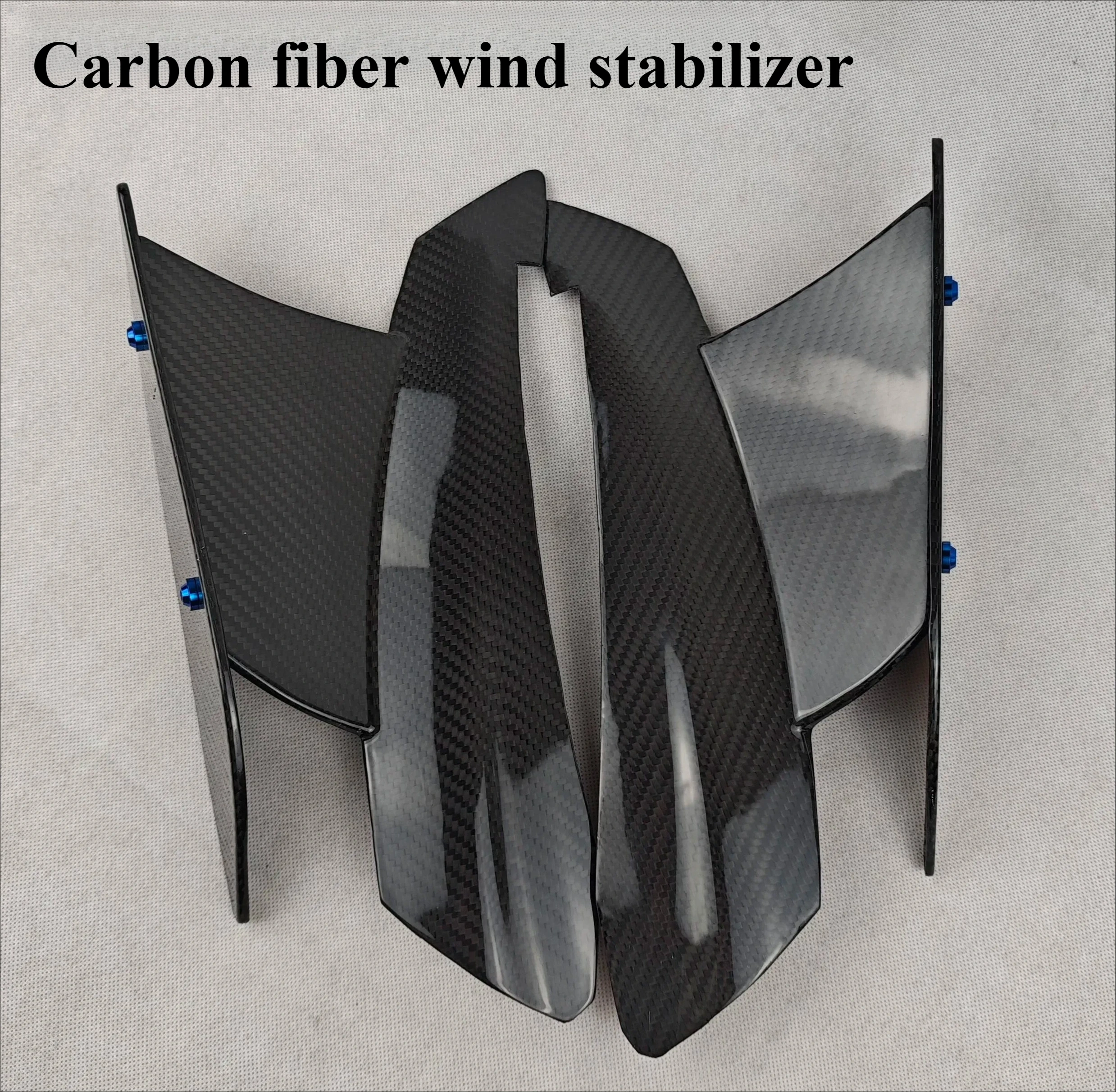For CFMOTO 675SR one-stop fuel tank cap, key cover, fixed air wing, exhaust hood, real carbon fiber accessories,cfmoto675sr wind