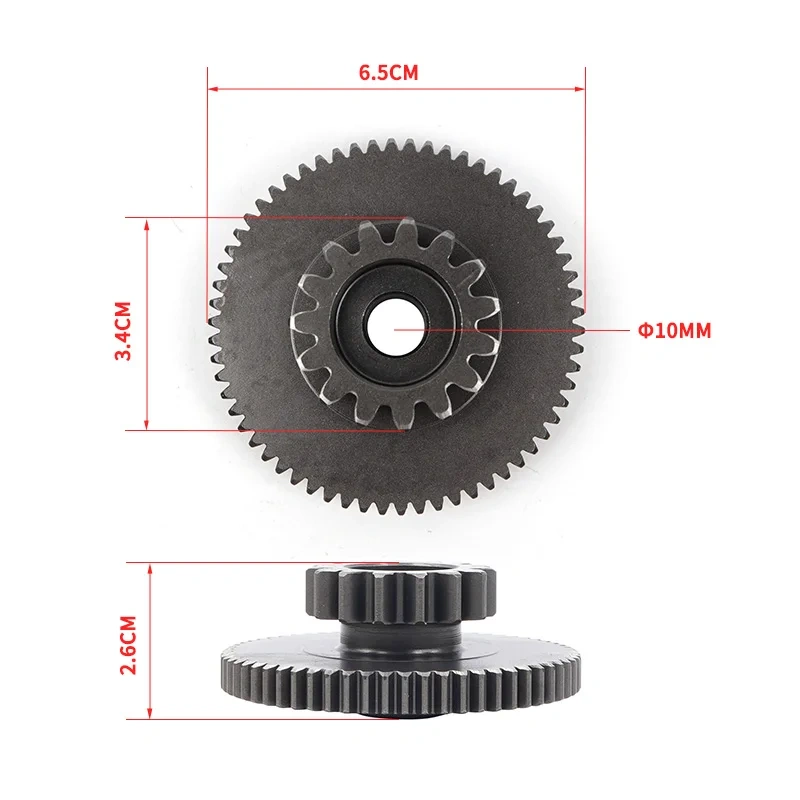 For CFMOTO 250SR-FUN Double Gear CF250SR-FUN CF250-6 Motorcycle Accessories Original Parts