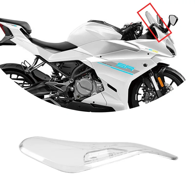 For CFMOTO 250SR-FUN Transparent Wind Shield CF MOTO 250SR-FUN Windshield Deflectors Windscreen Motorcycle Original Parts