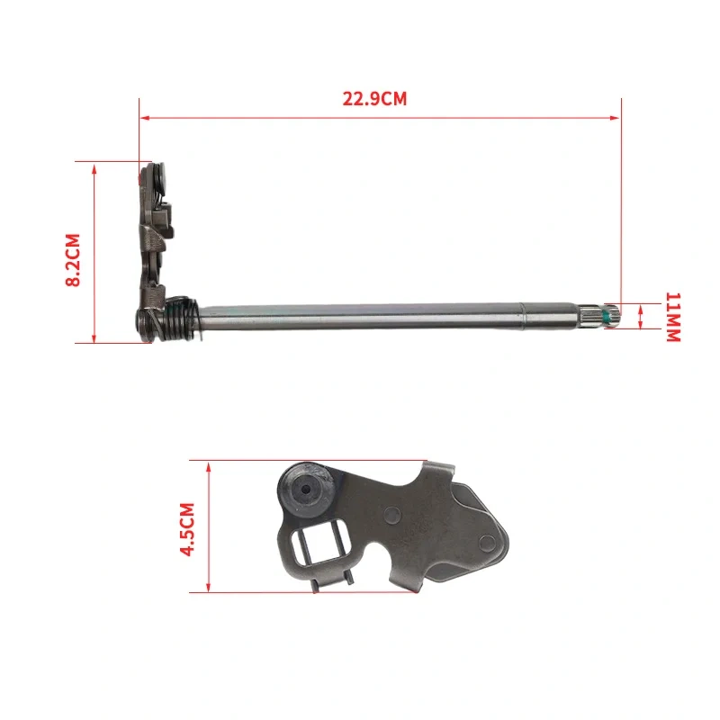 For CFMOTO Shift Lever Assy CF250-6 250SR-FUN 250SR FUN Gearshift Lever Gear Lever Motorcycle Original Parts