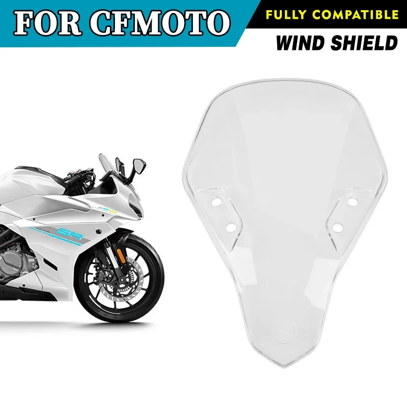 For CFMOTO 250SR-FUN Transparent Wind Shield CF MOTO 250SR-FUN Windshield Deflectors Windscreen Motorcycle Original Parts