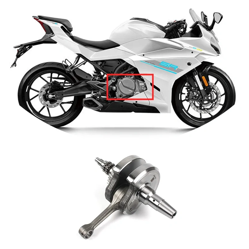 For CFMOTO Crankshaft Assy Crank Connecting Rod Sub-assembly 250SR 250NK 250SR-FUN CF250-6 Motorcycle Original Parts