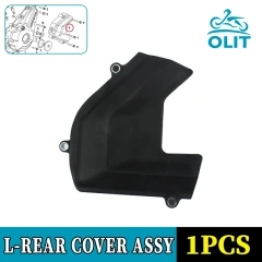 Left rear cover