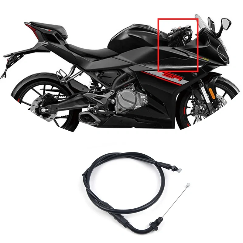 For CFMOTO 250SR 250SR-FUN Cables Throttle Cable CF250 CF250-6 Adjustable Throttle Cable Motorcycle Original Parts