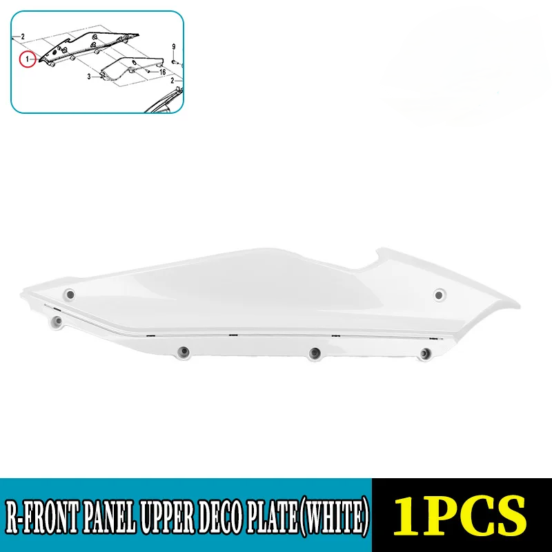 For CFMOTO 250SR-FUN Front Panel Upper Deco Plate CF250 SR250 250SR L&R Side Guard Decorative Panel Motorcycle Original Parts