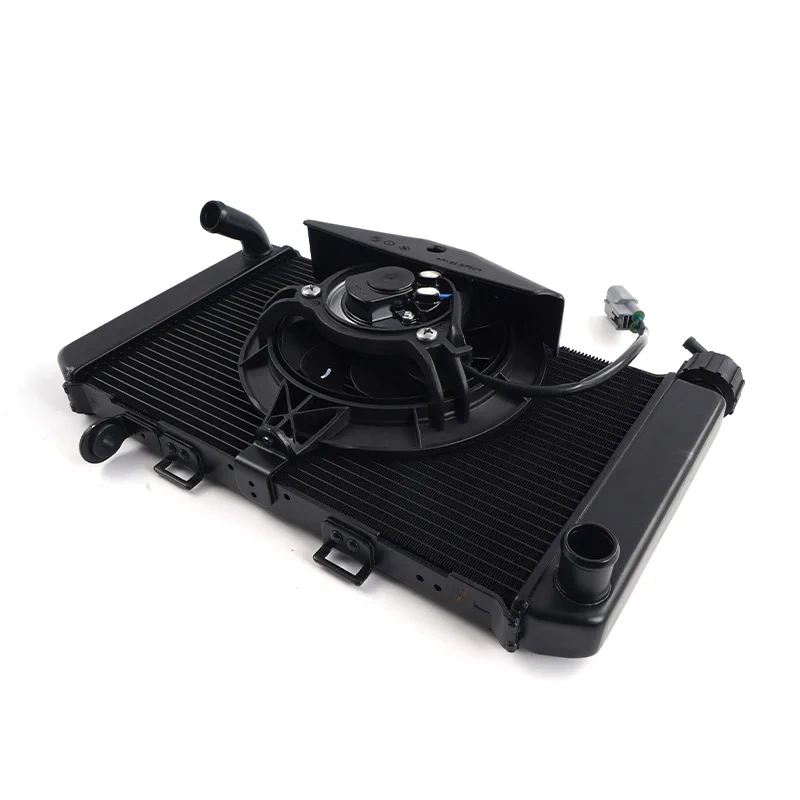 For CFMOTO 450SR Radiator and Fan Combination Radiator Fan Assembly SR450 CF400-6 Motorcycle Accessories Original Parts