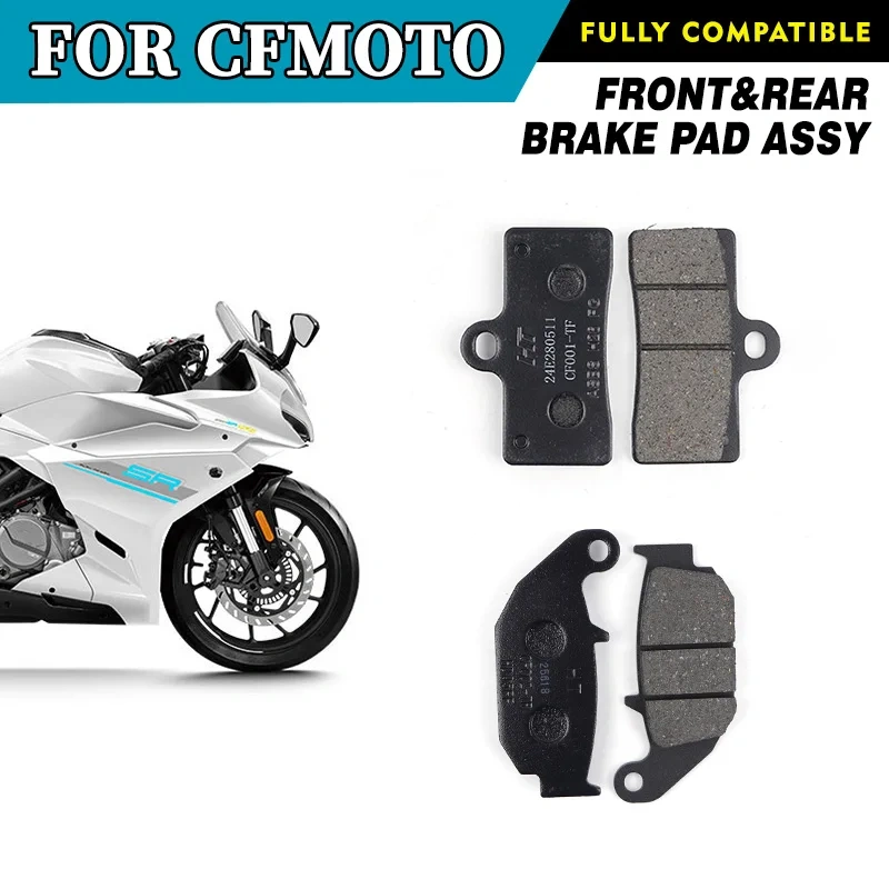 For CFMOTO 250SR Front and Rear Brake Pad  250SR-FUN CF250 CF250-6 Motorcycle Original Parts