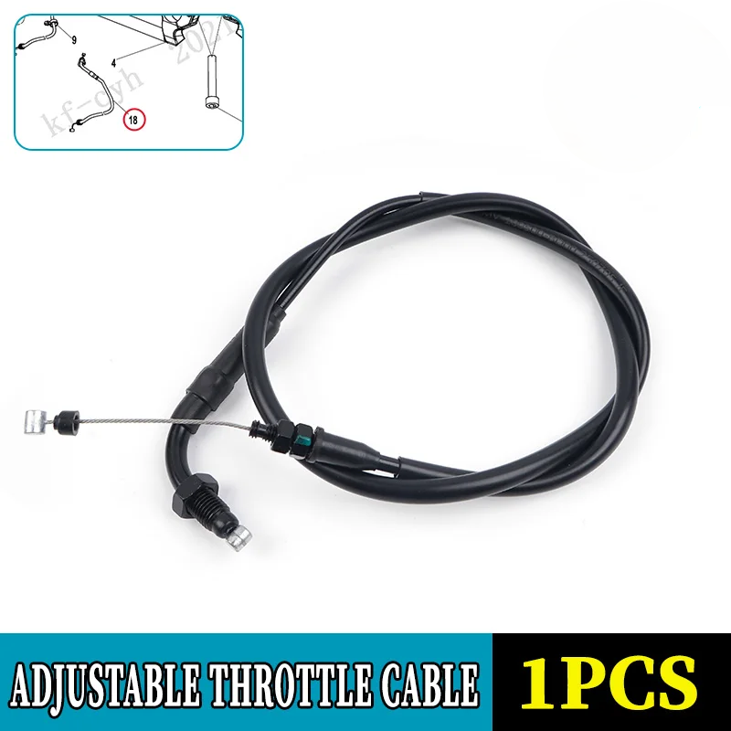 For CFMOTO 250SR 250SR-FUN Cables Throttle Cable CF250 CF250-6 Adjustable Throttle Cable Motorcycle Original Parts