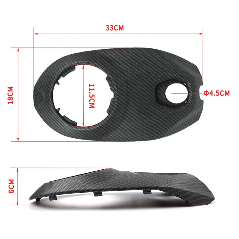 For CFMOTO 250SR-FUN Fuel Tank Front Guard CF MOTO CF250 Decorative Cover Tank Outer Guard Motorcycle Original Parts