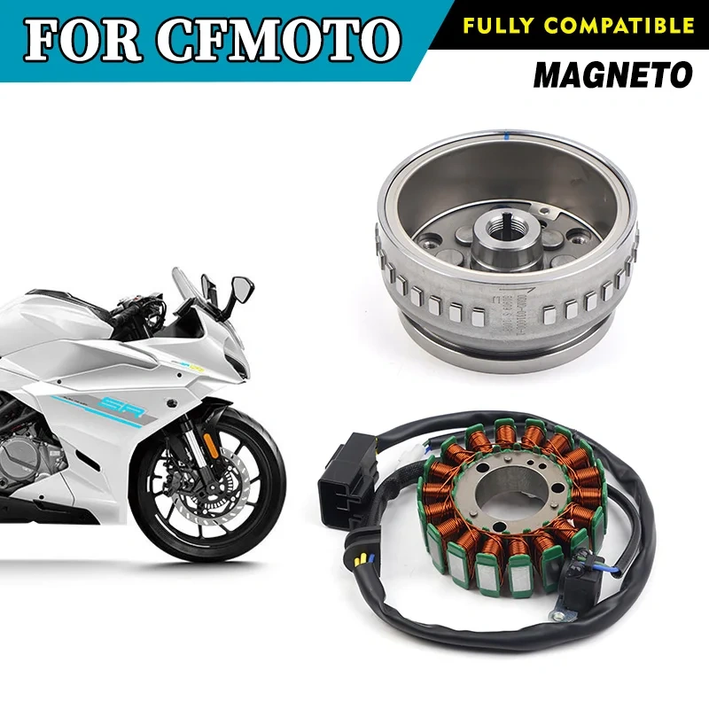 For CFMOTO Magneto Rotor Magneto Stator 250SR-FUN CF250-6 Stator Coil Magneto Assembly Motorcycle Accessories Original Parts