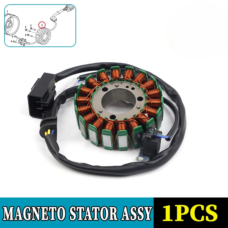 For CFMOTO Magneto Rotor Magneto Stator 250SR-FUN CF250-6 Stator Coil Magneto Assembly Motorcycle Accessories Original Parts