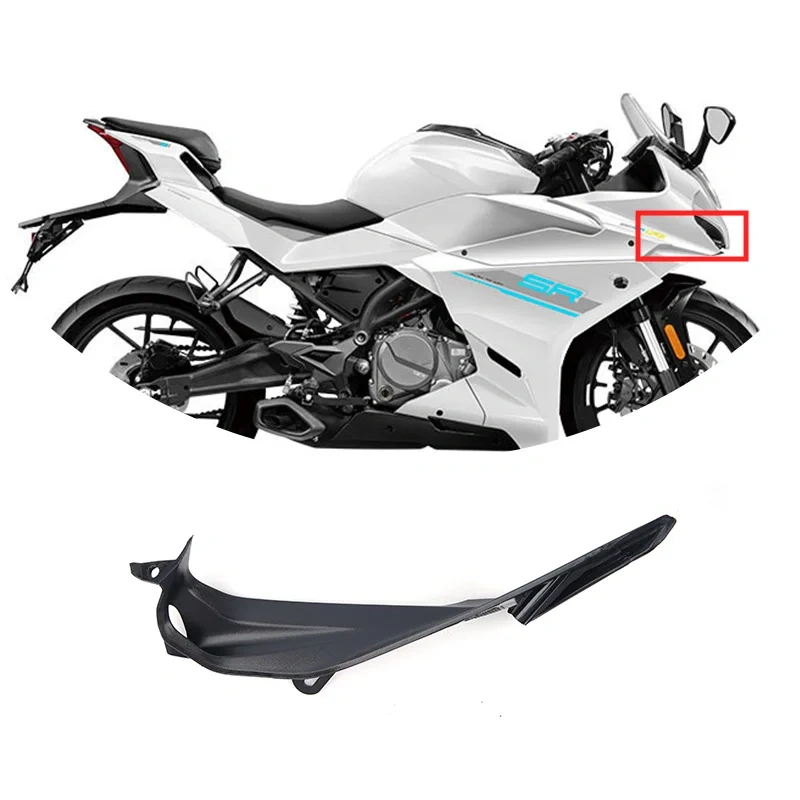 For CFMOTO 250SR-FUN Headlamp Front Wind Deflector Strip 250SR CF250 Left&Right Headlight Side Panel Motorcycle Original Parts