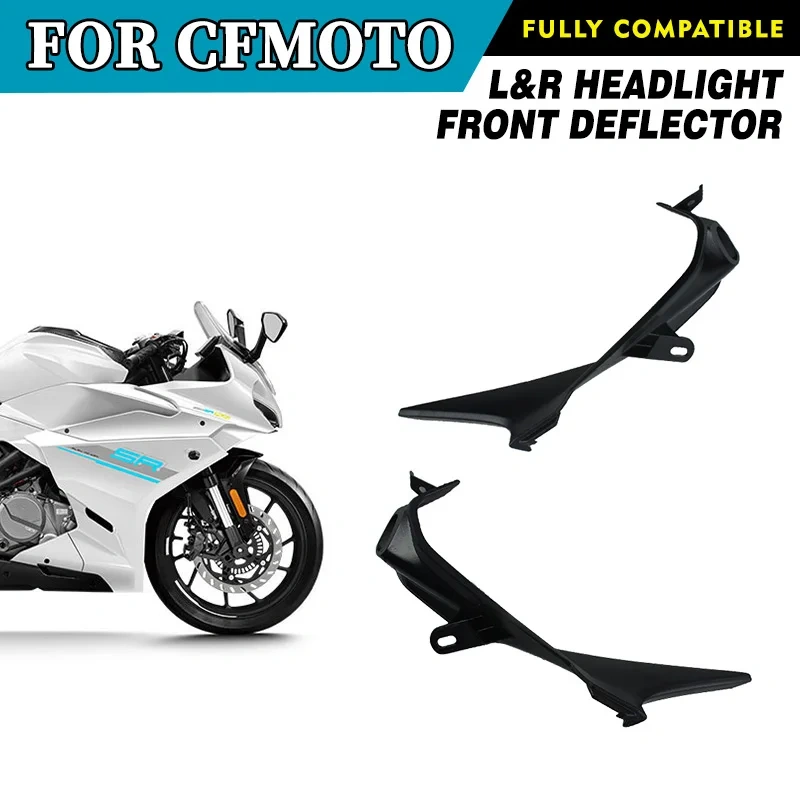 For CFMOTO 250SR-FUN Headlamp Front Wind Deflector Strip 250SR CF250 Left&Right Headlight Side Panel Motorcycle Original Parts