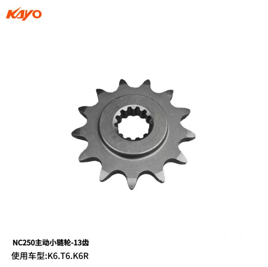 51T Front Rear sprocket Chain Kayo T6 K6 K6R motorcycle
