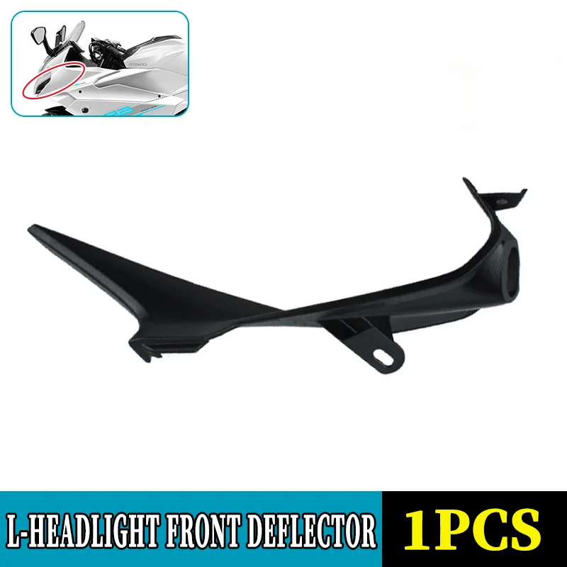 For CFMOTO 250SR-FUN Headlamp Front Wind Deflector Strip 250SR CF250 Left&Right Headlight Side Panel Motorcycle Original Parts